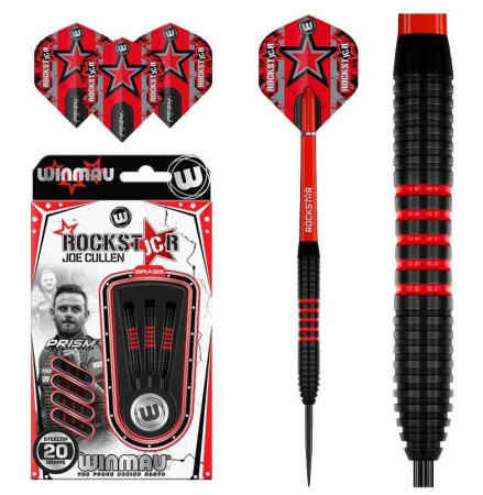 Дротики + Дротики Winmau Joe Cullen Brass steeltip 20gr