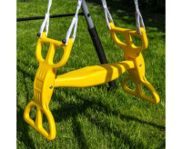 Детские уличные комплексы + Детский комплекс DFC качели, качели-балансир и горка 76509