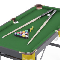 Мини-бильярд + Игровой стол - бильярд DFC 48" 122 x 64 см