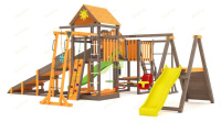 Детские уличные комплексы + Всесезонная площадка IgraGrad С Мостик 2 SF2