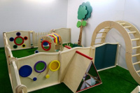 Комплексы и панели для игровых зон + Двухсторонняя панель для игровых зон “Меловая и магнитно-маркерная доска”