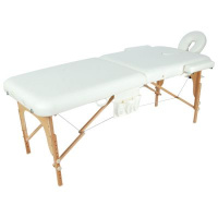 Массажные столы + Массажный стол складной деревянный Med-Mos JF-AY01 2-х секционный (МСТ-003Л)