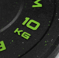 Диски с посадочным диаметром 51 мм + BRONZE GYM BG-BMP-10 Диск бамперный  10 кг