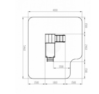Теневые навесы, беседки + Паровозик (цветной) - Беседка мини - МФ 10.03.05-12