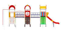 Детские уличные комплексы + Детский игровой комплекс «Остров детства» H=1200 ДИК 27-801