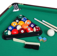 Бильярдные столы + Бильярдный стол Fortuna Пул 3фт с комплектом аксессуаров