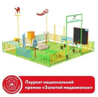 Детские уличные комплексы + Метеоплощадка для ДОУ и СОШ Про МП-004