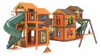 Детские уличные комплексы + Детская площадка IgraGrad Домик 7 мод.1