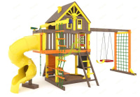 Детские уличные комплексы + Детская площадка IgraGrad Шато с трубой (Домик) мод.2
