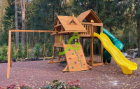 Детские уличные комплексы + Детская площадка IgraGrad Крепость Фани Deluxe 3