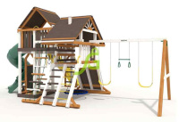 Детские уличные комплексы + Детская площадка IgraGrad Крепость Фани Deluxe 3 мод.2