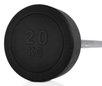 Штанги + Штанга UNIX Fit PRO прямая обрезиненная 20 кг