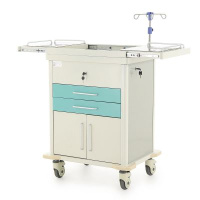 Тележки медицинские + Столик реанимационный, анестезиологический ЕТ016 (ТМ-009АН-00)