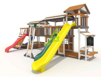 Детские уличные комплексы + Детская площадка IgraGrad Домик 6 мод.1