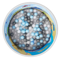 Товары для детей + Сухой бассейн Romana Мир внутри "Транспорт" ДМФ-МК-02.55.01-01