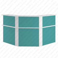 Посты для медперсонала + Стол администратора ПМ.01.00 Эконом