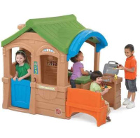 Игровое домашнее оборудование + Детский игровой домик с грилем