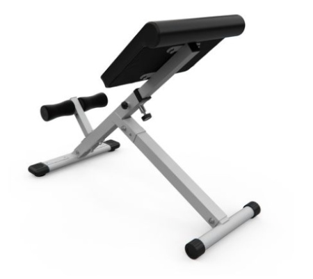 Гиперэкстензия + Гиперэкстензия DFC Homegym SJ1006W белый