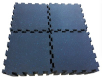 Напольные покрытия для зала + Коврик резиновый DFC 50 x 50 x 1,5 см