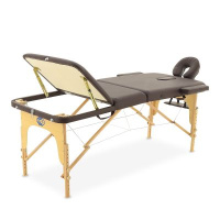 Массажные столы + Массажный стол складной деревянный Med-Mos JF-AY01 3-х секционный (PW3.20.10A)