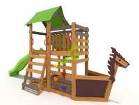 Детские уличные комплексы + Детская площадка IgraGrad W2s
