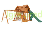 Детские уличные комплексы + Детская площадка IgraGrad Крепость Фани Deluxe 3
