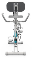 Велотренажеры + Велотренажер X-Bike DFC DavCreator Max, бело-голубой