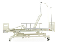 Кровати функциональные + Кровать механическая MED-MOS Е-31 (ЛДСП светлое дерево)