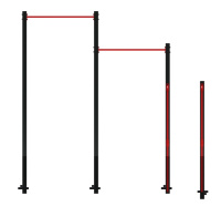 Уличные турники и брусья (Воркаут) + ОК 02-020 Кроссфит комплекс детский