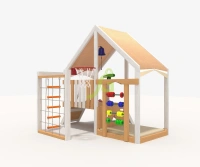 Уличные игровые комплексы для детей + Детская игровая площадка IgraGrad А10