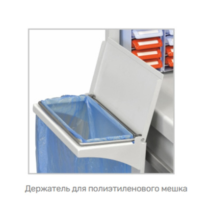 Тележки медицинские + Тележка медицинская многофункциональная Тип 5