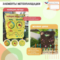 Музыкальные площадки и метеостанции + Метеоплощадка Метео-18 "Стандарт"