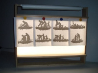 Игровое развивающее оборудование + Театр теней "Лайтбокс"