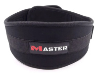 Аксессуары для тяжелой атлетики + Пояс анатомический MASTER 