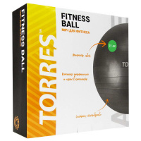 Фитболы, прыгуны + Мяч гимн. TORRES, AL121175GR, диам. 75 см, эласт. ПВХ, с защ.от взрыва,с насосом, зелёный