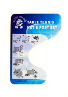 Сетки для настольного тенниса + Сетки Dragon Clip (нейлон, регулируемое натяжение, крепление - клипса)