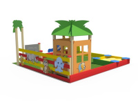 Песочницы + Песочный дворик Зоопарк ИО 03160