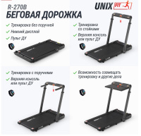 Беговые дорожки + Беговая дорожка UNIX Fit R-270B