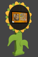 Навесные мультимедийные комплексы + Мультимедийный развивающий комплекс «AVKompleks Multi 27» в форме подсолнуха с опорой