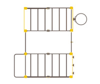 Детские уличные комплексы + Спортивный комплекс Непоседа (100) СК 03-119