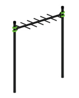 Уличные турники и брусья (Воркаут) + Воркаут 108 ВТ 12.10-01