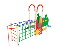 Детские уличные комплексы + Детский игровой комплекс «Паровозик» H=750 ДИК 04-1003