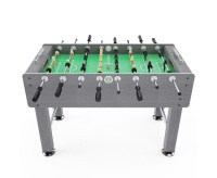 Настольный футбол + Игровой стол - футбол DFC RQ22012 — это отличный способ весело и активно провести время в кругу семьи или друзей. Он идеально подходит для домашнего использования, подарив вам атмосферу настоящего футбольного матча прямо в гостиной. Настольный футбол стан
