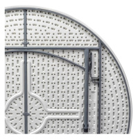 Складные столы + Стол круглый складной пластиковый Кейт 180