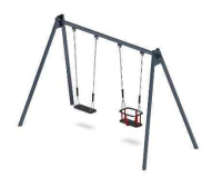 Детские качели + Качели двойные М2 - ИО 12.М.03.04.03