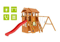 Детские уличные комплексы + Детская площадка IgraGrad Клубный домик 2 Luxe