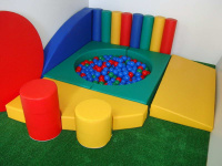Мягкие модули + Мягкий игровой набор Уголок