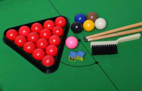 Бильярдные столы + Бильярдный стол Fortuna Hobby BF-530S Cнукер 5фт с комплектом аксессуаров