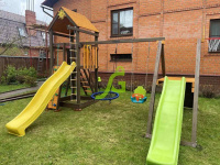 Детские уличные комплексы + Детская площадка IgraGrad Панда Фани Gride мод.1