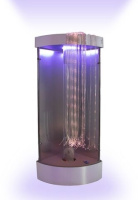 Светозвуковые панели + СЕНСОРНЫЙ УГОЛОК с одной колонной, двусторонней подсветкой и фибероптическими нитями. VIP класс